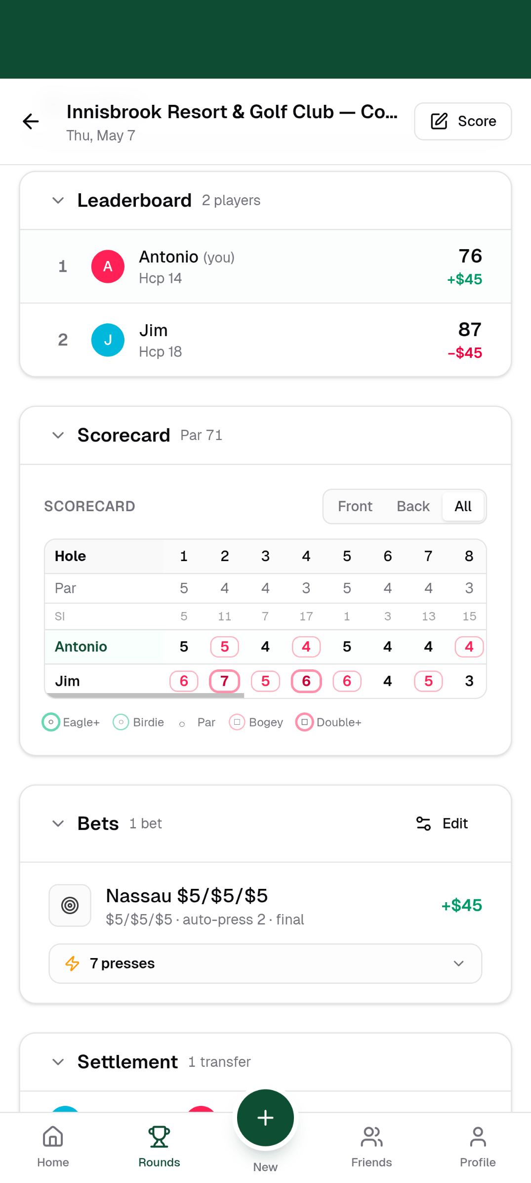 Mashie App Screenshot